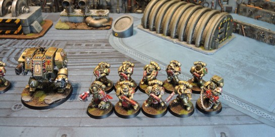 Minotaurs Space Marines, Minotaurs Space Marine Dreadnought