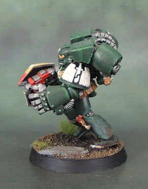 Dark Angels Space Marine Assault Squad Sergeant, 3rd Edition Death Company