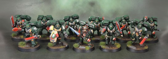 Dark Angels Librarian, Rogue Trader, Warhammer 40k, Assault Squad
