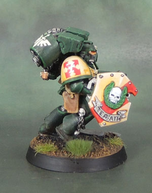 Dark Angels Space Marine Assault Squad Sergeant, 3rd Edition Death Company