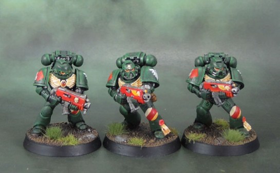 Dark Angels Space Marine Tactical Squad