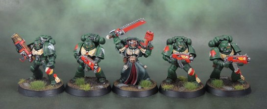 Dark Angels Space Marine Tactical Squad
