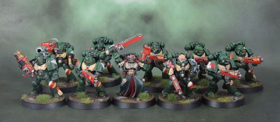 Dark Angels Space Marine Tactical Squad
