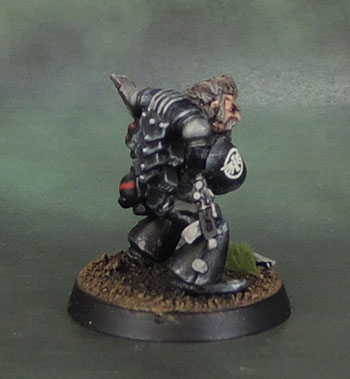 C100 Space Marines "Capt. Huron Grimm", Fallen Dark Angel - 40k Rogue Trader (1988), Oldhammer