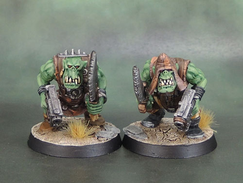 Warhammer 40k Ork Slugga Boyz