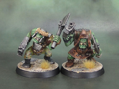 Warhammer 40k Ork Slugga Boyz