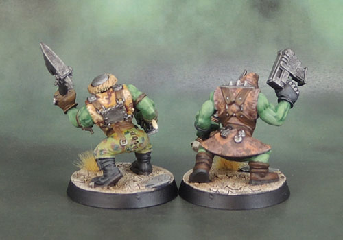 Warhammer 40k Ork Slugga Boyz