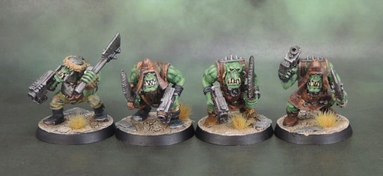 Warhammer 40k Ork Slugga Boyz