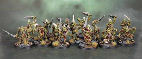 Oldhammer Warhammer Plaguebearers of Nurgle