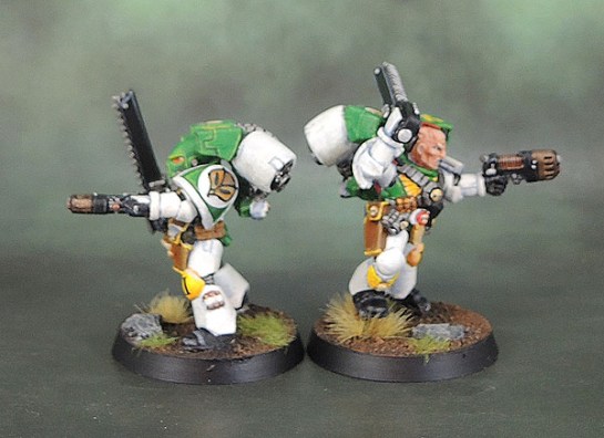 Mentor Legion Assault Marines, Mentors, 2nd Edition Metal Space Marines