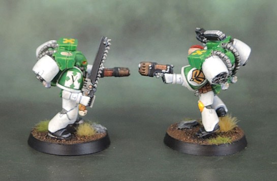 Mentor Legion Assault Marines, Mentors, 2nd Edition Metal Space Marines