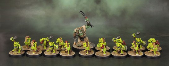 GorkaMorka Snotz, 40k Gretchin, Runtherd, Brian Nelson, 1999