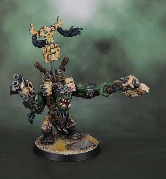 Brian Nelson, Ork Warboss, Blood Axe, Warhammer 40k, Orks,