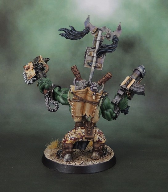 Brian Nelson, Ork Warboss, Blood Axe, Warhammer 40k, Orks,