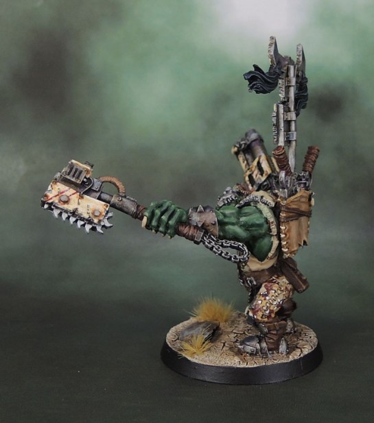 Brian Nelson, Ork Warboss, Blood Axe, Warhammer 40k, Orks,