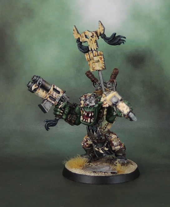 Brian Nelson, Ork Warboss, Blood Axe, Warhammer 40k, Orks,