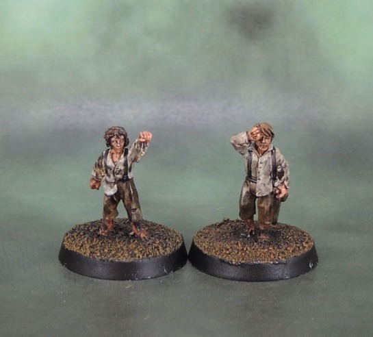 Citadel Miniatures Frodo and Sam (Mount Doom)