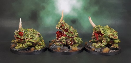 Forge World Nurgle Daemon Plague Toads