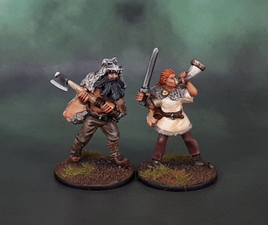 Wargames Foundry Viking Berserkers