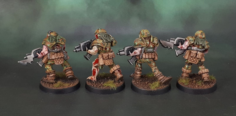 TG9511PB: Warzone Dark Legion Undead Legionnaires, Poxwalkers