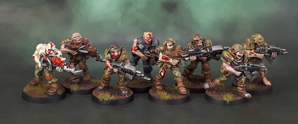 TG9511PB: Warzone Dark Legion Undead Legionnaires, TG9505PB: Warzone Dark Legion Undead Legionnaires, Poxwalkers