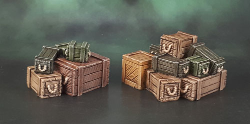 Scotia Grendel 10007 - Resin Crates, Warzone Crates.