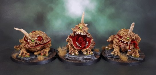 Forge World Nurgle Daemon Plague Toads