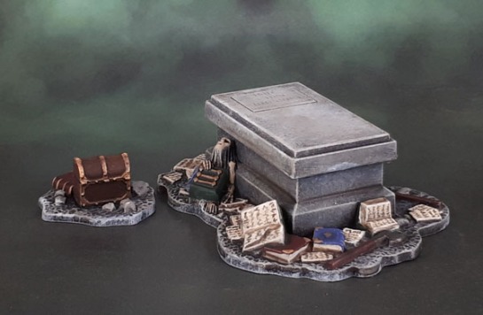 Mines of Moria Balin's Tomb and Chest