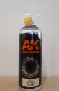AK1009 Fine Primer Black