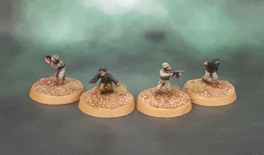 15mm Flames of War Dismounted DAK Panzer Crew