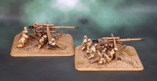 15mm Flames of War DAK Luftwaffe Flakartillerie 88mm - Battlefront Miniatures