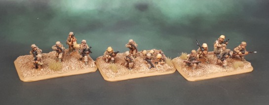 15mm Flames of War DAK Grenadier Zug - Battlefront Miniatures