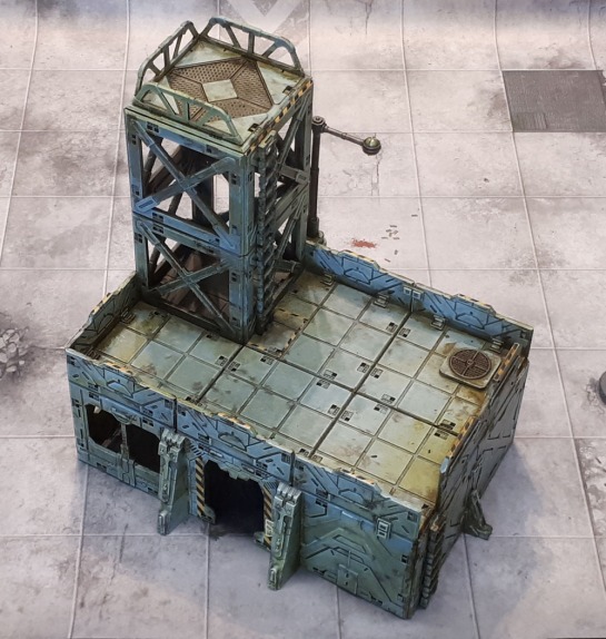 Mantic Terrain Crate BattleZones Bunker/Industrial Building