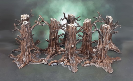 Adrian Smith's HATE - 3D Plastic Trees