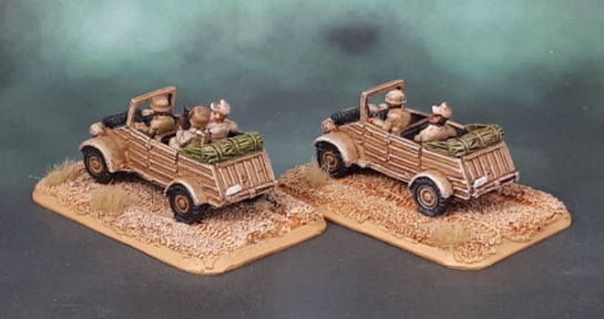 15mm Flames of War DAK Status Markers - Battlefront Miniatures