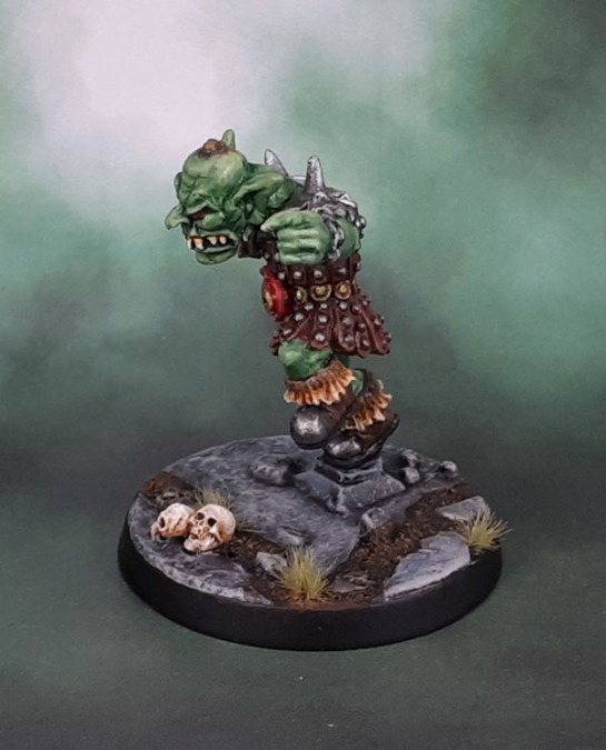 Warmonger Miniatures Goblin Warlord, Kev Adams