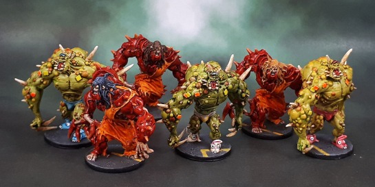 Zombicide, Toxic Zombie Abominations, Berserker Zombie Abominations