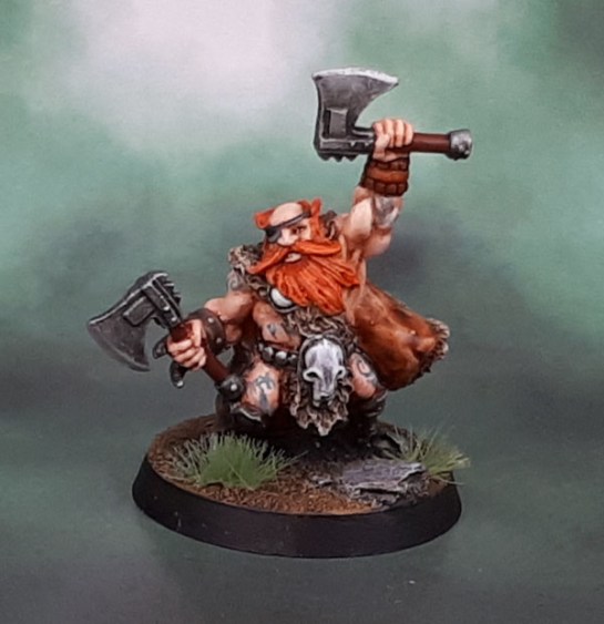 Mantic Dwarf Berserker Lord