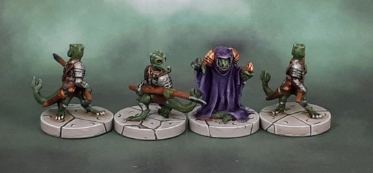 D&D Castle Ravenloft Kobold Sorcerer and Skirmishers