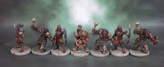 D&D Wrath of Ashardalon - Kraash, Orc Storm Shaman, Orc Archers, Orc Smashers
