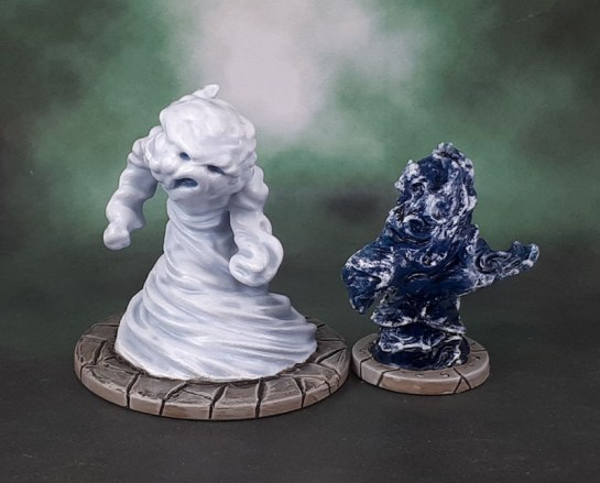 Dungeons and Dragons Miniatures Temple of Elemental Evil - Air and Water Elementals