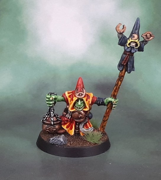 Night Goblin Shaman 075418/4, (Kev Adams, 1995), Gloomspite Gitz