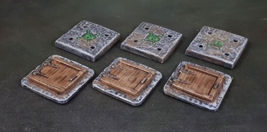 Mantic Terrain Crate Dark Lord's Tower "Trap Tiles"