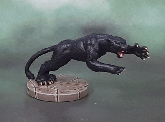 D&D Adventure Boardgame - The Legend of Drizzt - Guenhwyvar the Panther