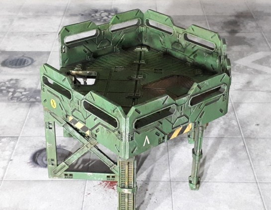 Mantic Terrain Crate BattleZones Lookout/Observation Platform