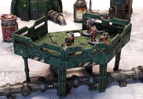 Mantic Terrain Crate BattleZones Lookout/Observation Platform