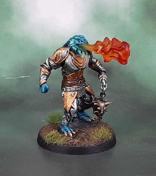 Dungeons and Dragons D&D Nolzur's Male Dragonborn Paladin