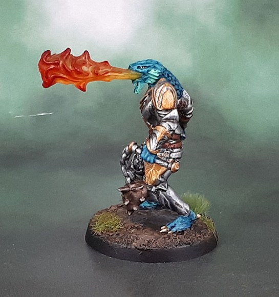 Dungeons and Dragons D&D Nolzur's Male Dragonborn Paladin