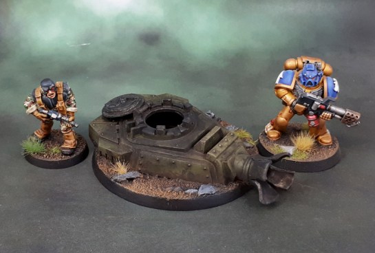40k "Hero Base" Objective Marker