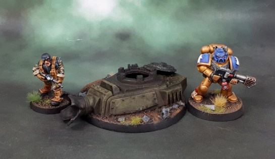 40k "Hero Base" Objective Marker